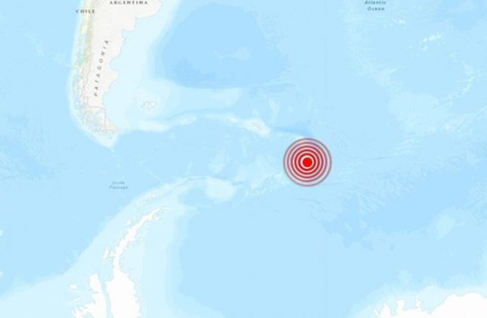 Un terremoto de magnitud 7.1 se registró cerca de la Antártida