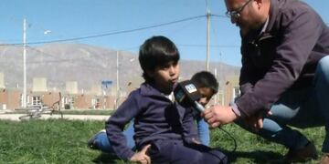 Cristian tiene 8 años y sueña con conocer a Armani\u002E