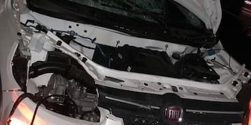Siniestro fatal en la autopista Rosario-Santa Fe\u002E (Alberto Delgado)