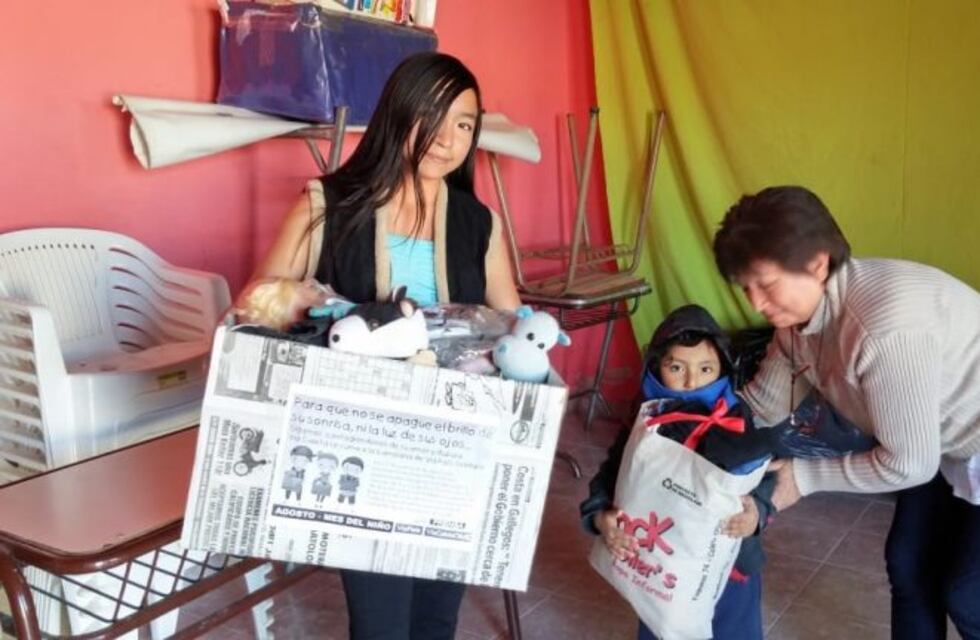 Vía País solidario: exitosa campaña para festejar el día del niño