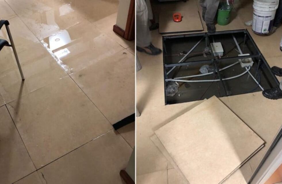 Legislatura: la sesión de mañana se desarrollará con normalidad pese a la "inundación"