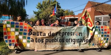 Movilizaciu00f3n de los vecinos del barrio Toba de la zona sudoeste de Rosario.