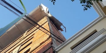 Fuertes vientos en Bahía Blanca