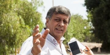 El intendente de Las Heras, Daniel Orozco\u002E