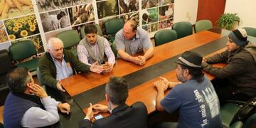 Los productores preocupados por los hechos de inseguridad\u002E (Prensa Gobierno)