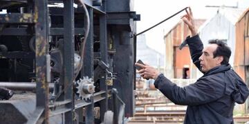 Reparan la planta elaboradora de asfalto