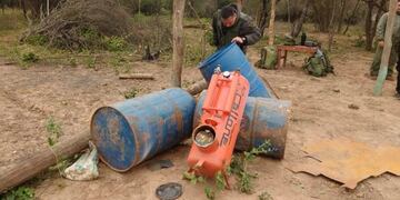 Campamento narco en Salta