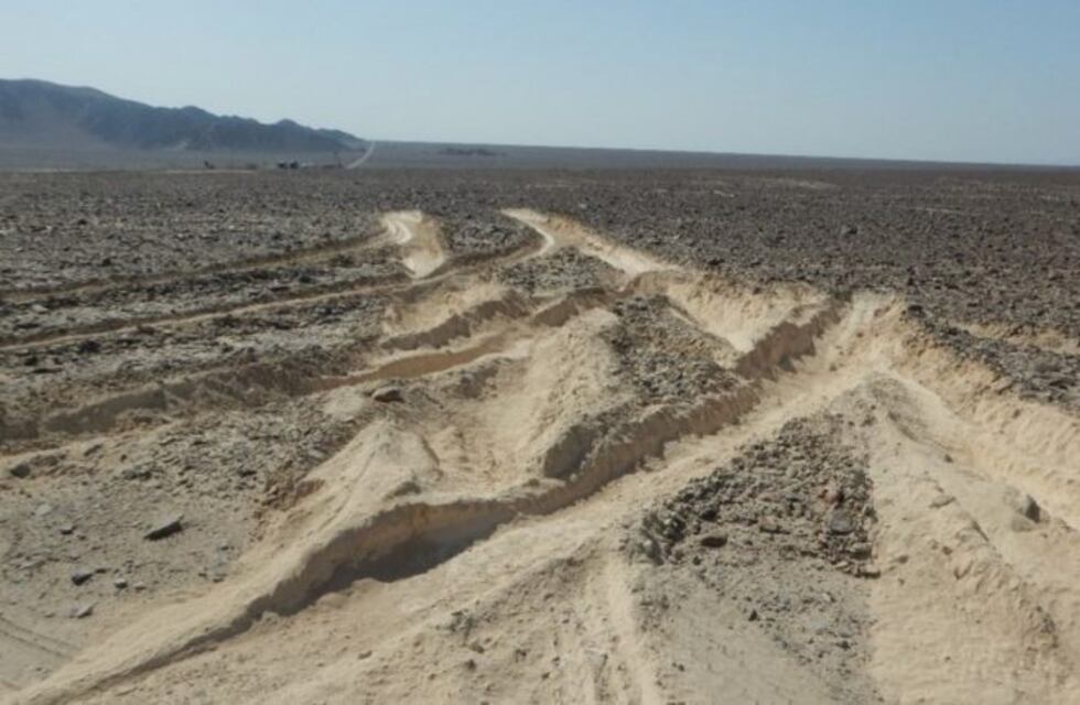 Pasó con su camión por las Líneas de Nazca y piden prisión preventiva