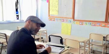 Imagen archivo\u002E El fiscal Omar Rodríguez inspeccionó 22 de escuelas de Rawson y Playa Unión\u002E