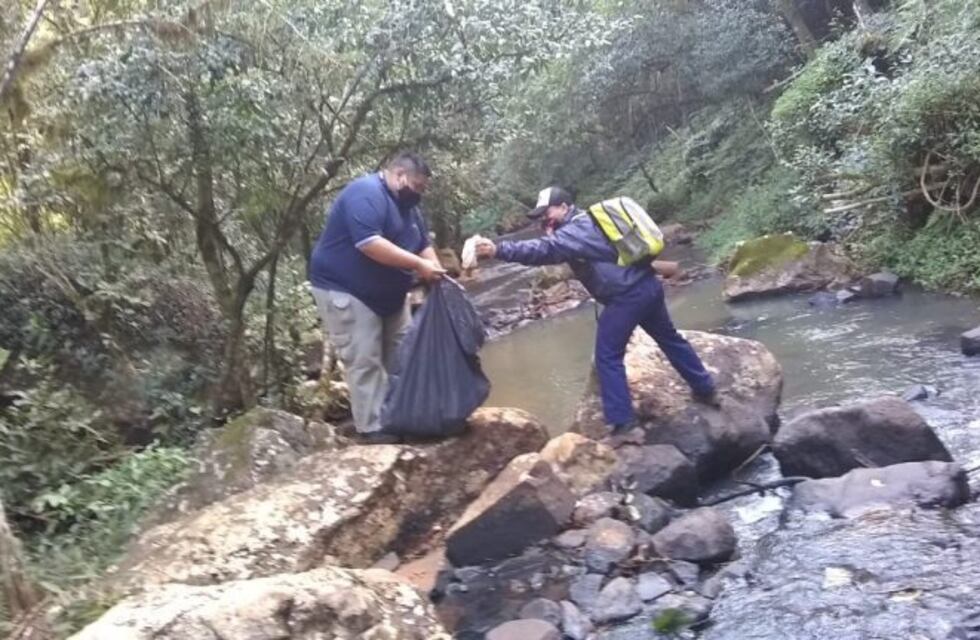 Se realizaron trabajos de mantenimiento en el Arroyo Elena y el Salto Küppers