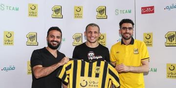 Emiliano Vecchio se va a jugar a Arabia
