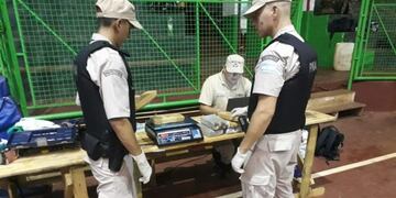 Secuestro de droga en Puerto Libertad\u002E