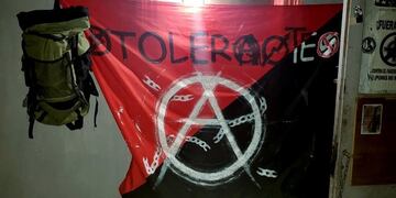 Allanamiento en la casa donde vivían los anarquistas