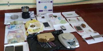 Droga incautada en Mendoza\u002E