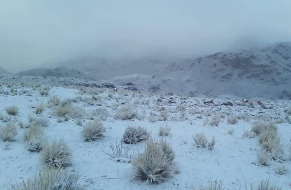 Primera nevada del año en Catamarca