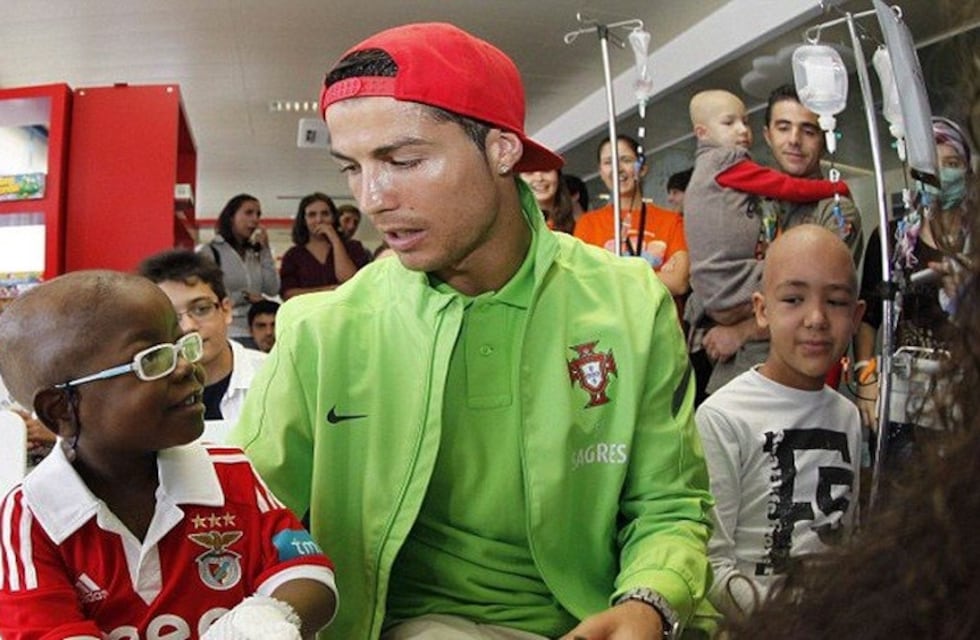 La solidaridad, la otra cara de Cristiano Ronaldo