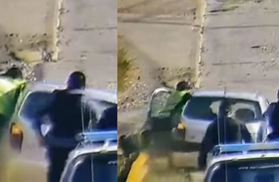 Intentó escapar del control de alcoholemia y atropelló a dos agentes de tránsito