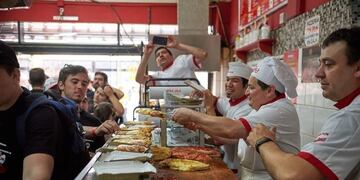 La noche de las pizzerías en la ciudad de Buenos Aires