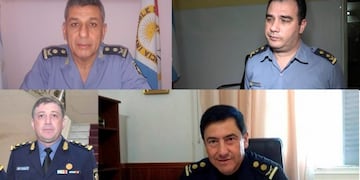 Gorosito, Bengoechea, Perez y Forni, los policías sospechados de proteger al juego clandestino
