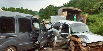 Accidente de tránsito en Irigoyen