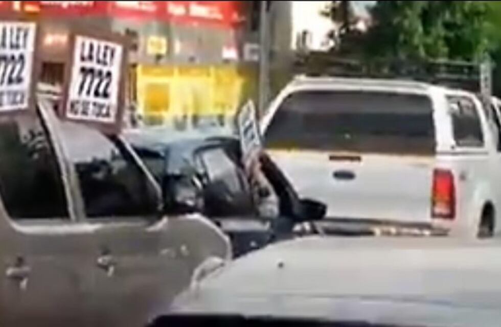 Llega el 'Camionetazo' a la Ciudad para reclamar por la Ley 7722