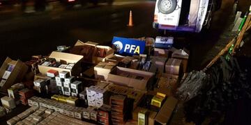 El cargamento de artículos de pesca y camping fue hallado en un utilitario\u002E (PFA)