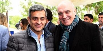 El mendocino Luis Rosales junto a José Luis Espert  (Frente Despertar)