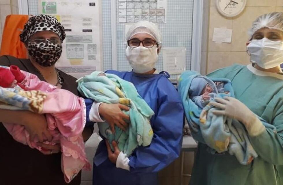 Nacieron trillizos en Chajarí