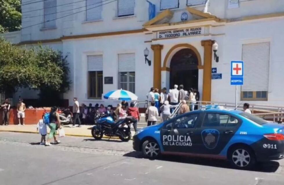 Evacuaron un sector del Hospital Álvarez por una amenaza de bomba