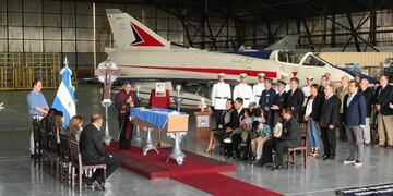 La recepción en Río Cuarto al soldado Luis Castagnari\u002E héroe de Malvinas\u002E