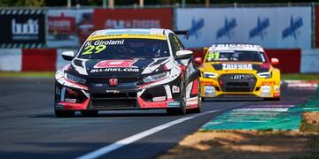 El cordobés Bebu Girolami, ganador de la primera carrera de la fecha inaugural de la WTCR 2020 en Zolder, Bélgica\u002E