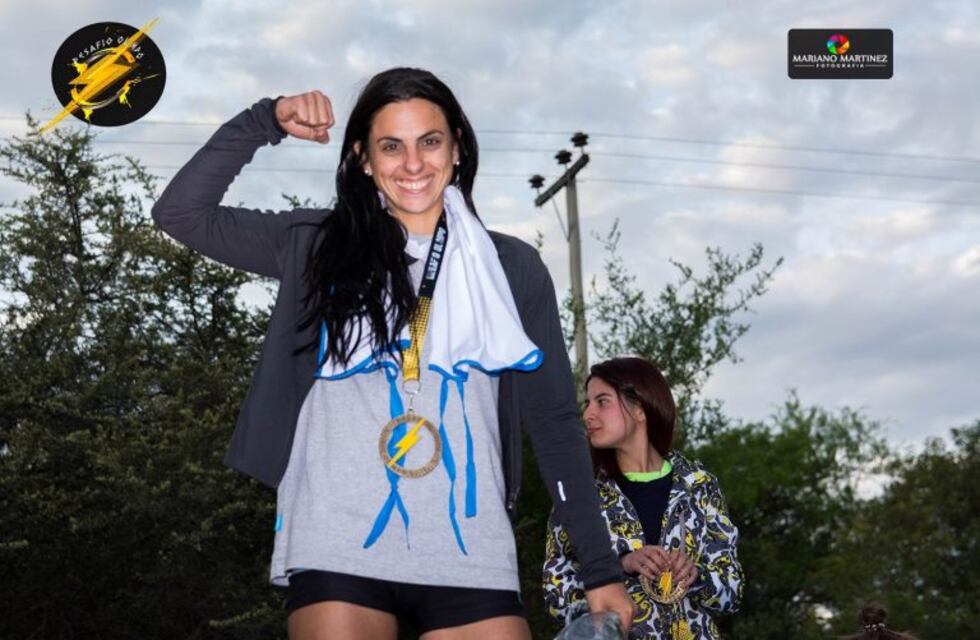 La carlospacense Estefanía Payero fue la ganadora del desafío "Olimpo Race Ocr "