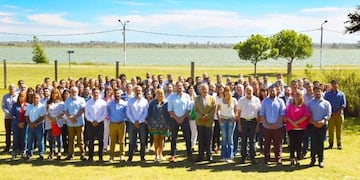 Di Nápoli presentó sus funcionarios (Di Nápoli)