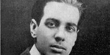 Jorge Luis Borges en su juventud\u002E
