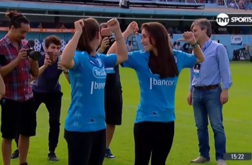Belgrano también reconoció a dos de sus jugadoras que participaron en la Copa América