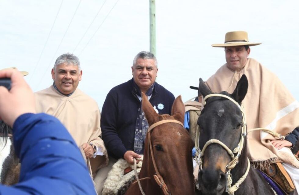 Chiqui Tapia, protagonista de la cabalgata a la Difunta Correa