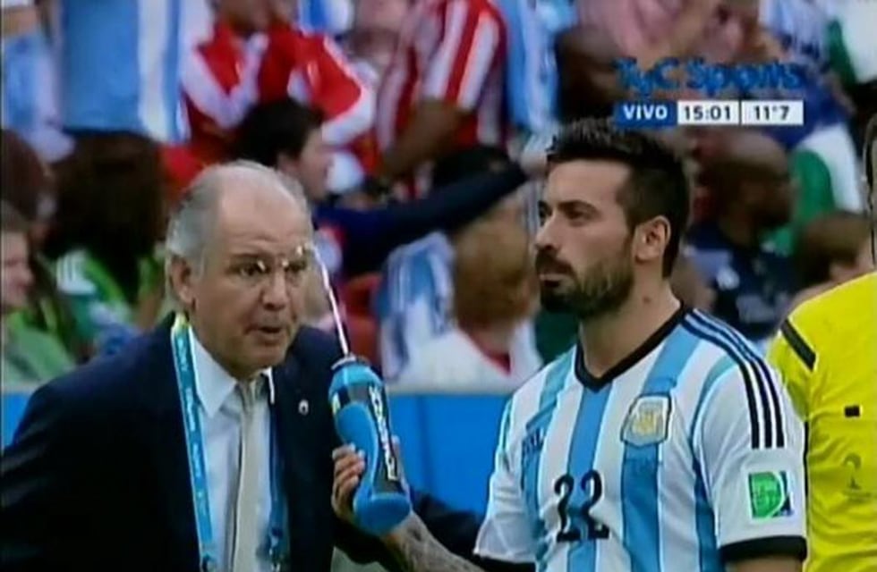 El recuerdo imborrable de Lavezzi a Alejandro Sabella: “El chorrito de agua”