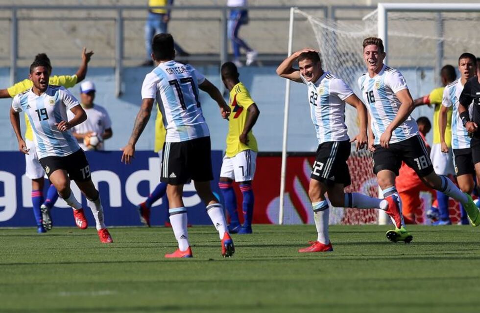 Julián Álvarez de Calchín hoy podría ser campeón con el Sub 20