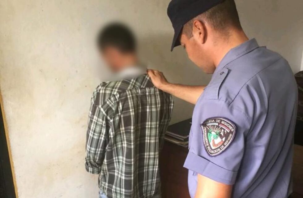 Un violento violó una orden perimetral y en consecuencia fue detenido