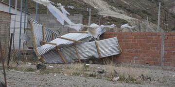 En algunos sectores se registraron voladuras de techos\u002E