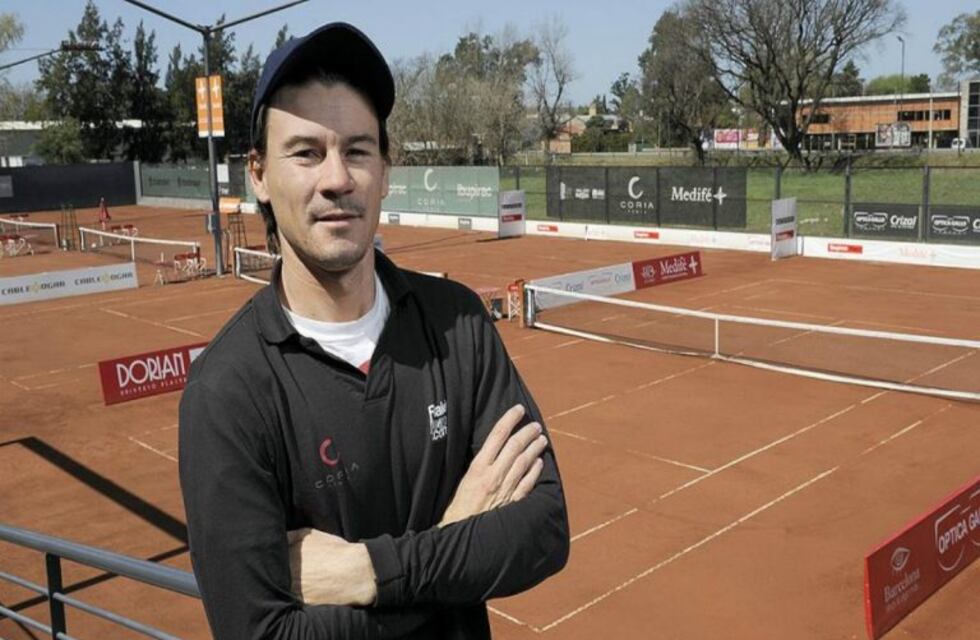 Llegó Guillermo Coria para implementar el programa "Tenis social" en Jujuy