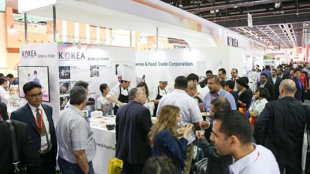 Feria Internacional Gulfood en Dubai.