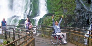 Turismo accesible en las Cataratas donde hubo picos del 90% de ocupación hotelera\u002E (CIMECO)