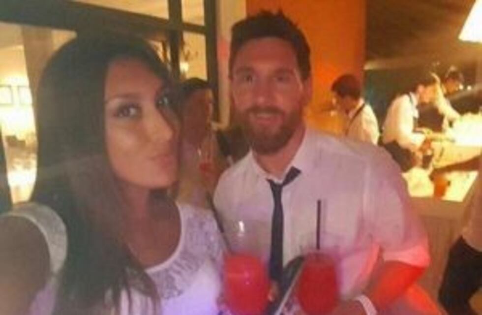 Messi, de fiesta en Rosario con amigos y familia