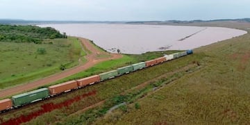 Se reactivó la línea de tren entre Santo Tomé y Guarupá\u002E