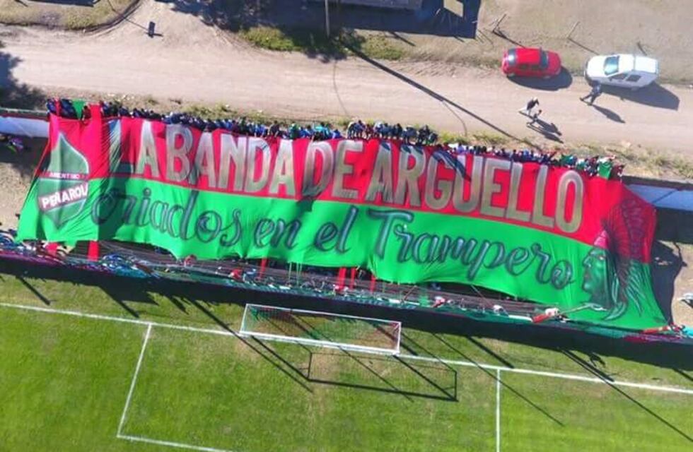 El telón de Peñarol desde lo alto