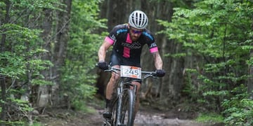 Juan Pablo Romero - 1º Fecha del Campeonato Austral de MTB - Ushuaia / Fotos: León González