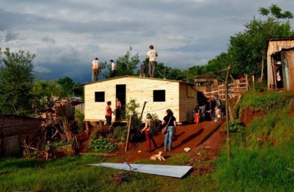 Techo anunció que terminó su tarea y se va de Oberá