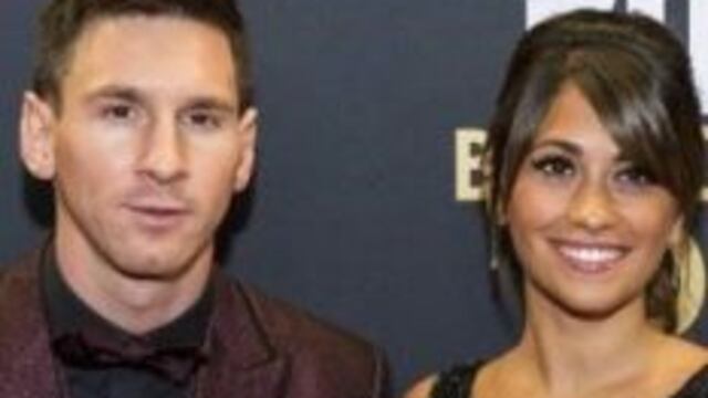 Messi y Antonella