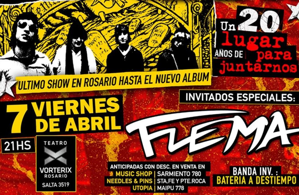 Bulldog se presenta en Rosario junto a Flema